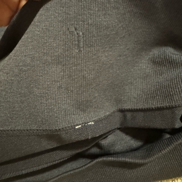 NAVY BLUE SIZE 4 LULULEMON COMPRESSION CROPPED LEGGINGS - Picture 4 of 6